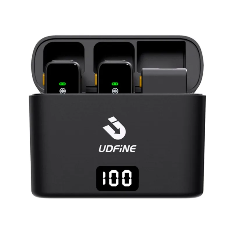 Microfono Udfine Mic Lite Transmision 80 Mts Doble Canal