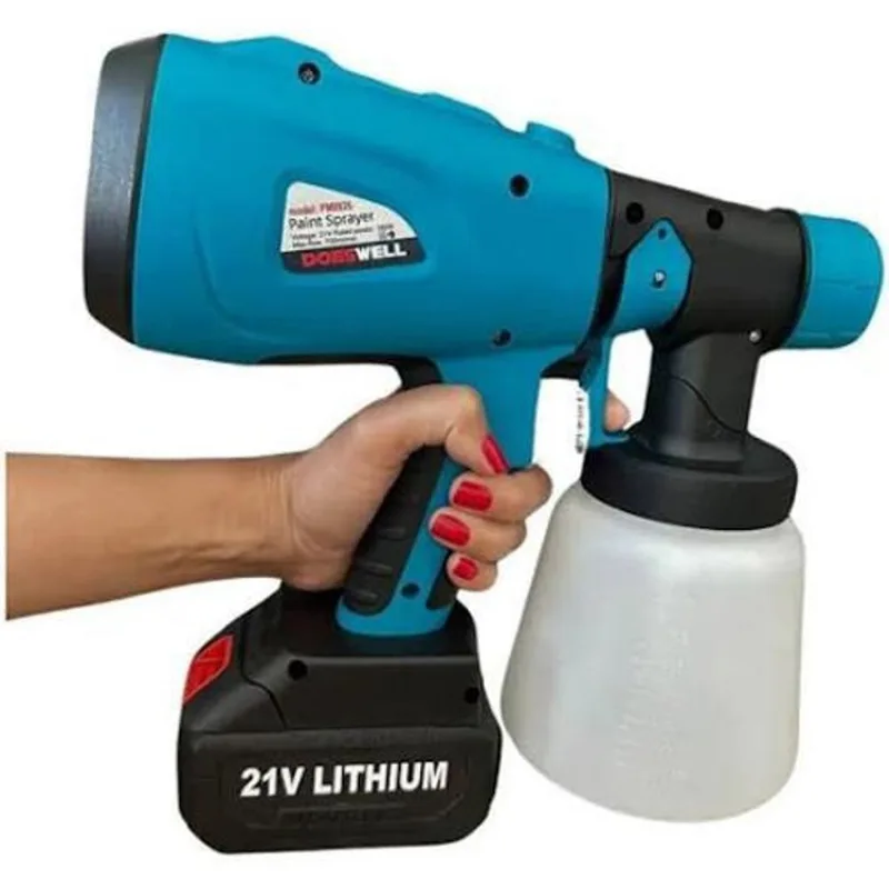 Pistola De Pintura / Pulverizador A Bateria Thaf (180W)