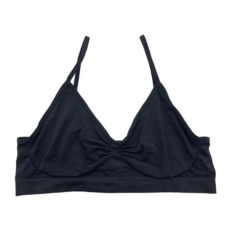 Sutiã Top Liso Basic+ TAF21 Poliamida e Elastano Feminino