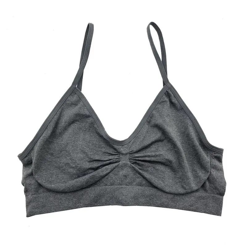 Sutiã Top Liso Basic+ TAF21 Poliamida e Elastano Feminino