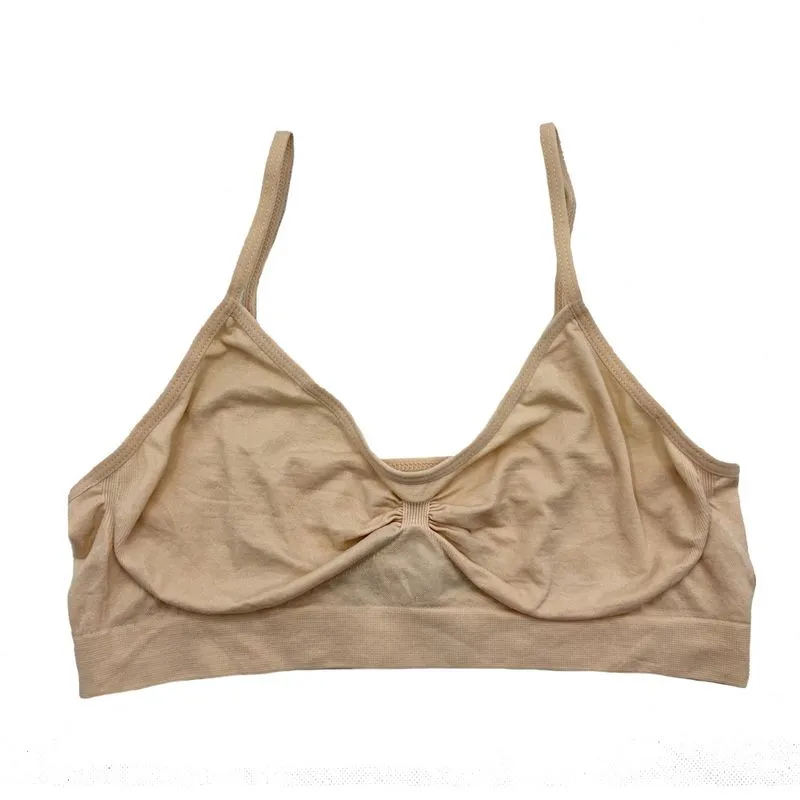 Sutiã Top Liso Basic+ TAF21 Poliamida e Elastano Feminino