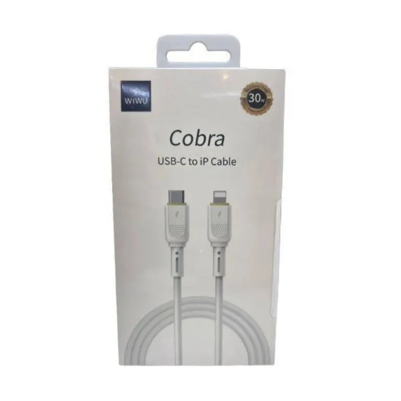 Cabo Cobra Tipo C para Lightning 30W 120cm WIWU