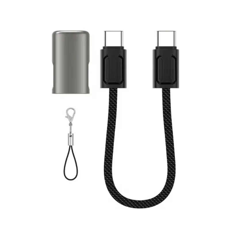 Cabo Wiwu Concise Tipo C para Tipo C 60W Preto