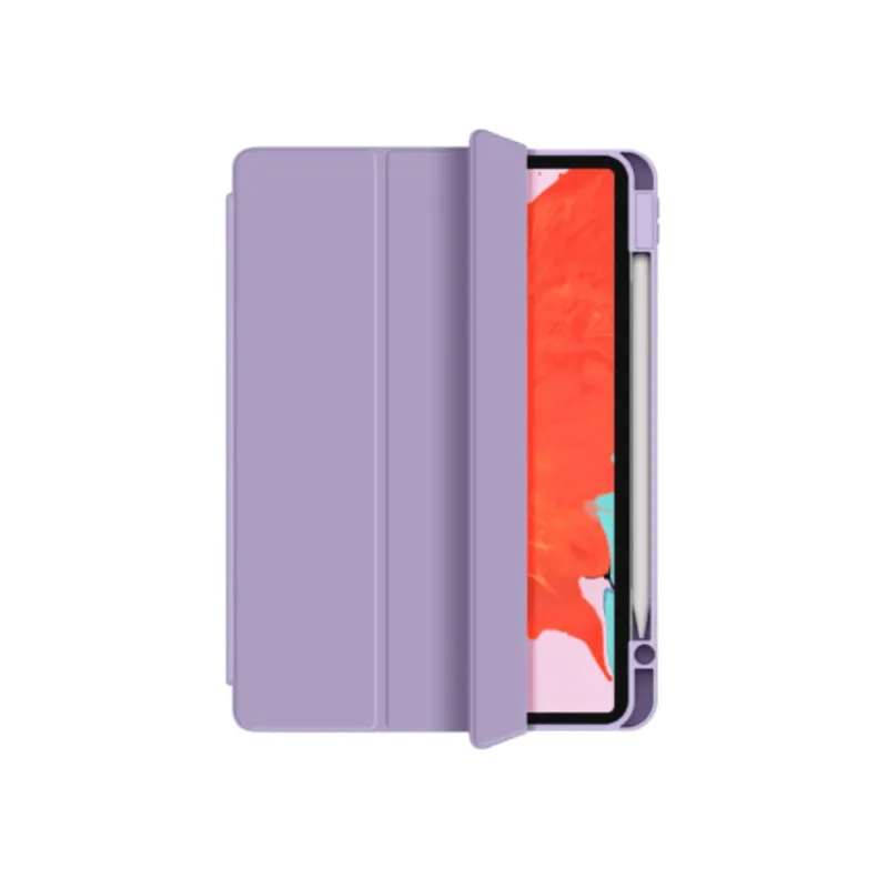 Capa Teclado Protective para iPad 11 Pro 2024 Roxo Claro WIWU