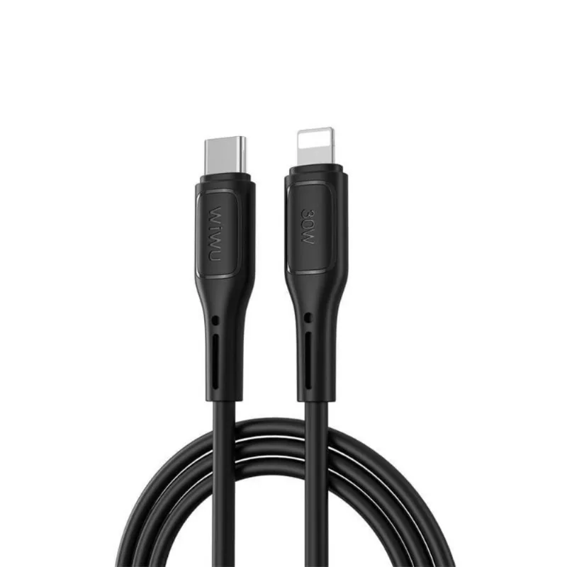 Cabo Starlink USB-C/Lightning 30W Preto WIWU