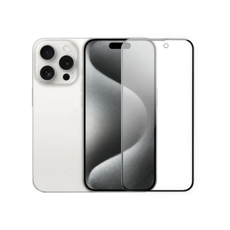 Kit Película de Tela e Câmera WIWU Transparente para iPhone 16 Pro Max