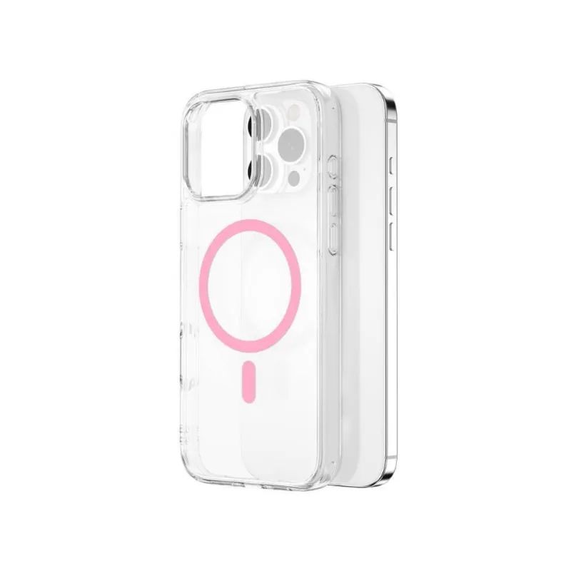 Capa iShield Pro MagSafe Rosa Wiwu iPhone 16 Pro