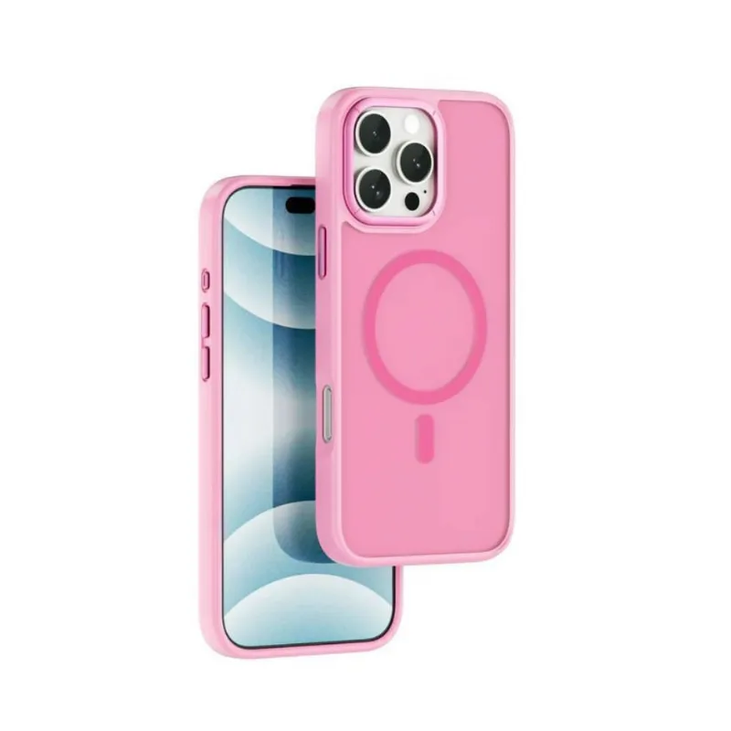 Capa Armor Pro MagSafe para iPhone 16 Pro Max Rosa WIWU