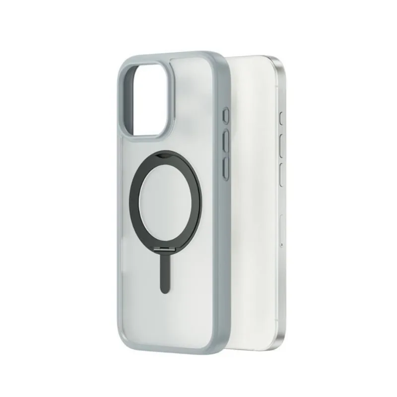 Capa Armor Ultra Wiwu iPhone 16 Pro Max MagSafe Cinza