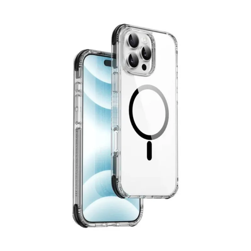 Capa Hybrid Ultra MagSafe para iPhone 16 Preta WIWU