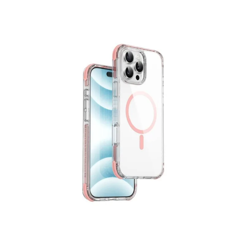 Capa Hybrid Ultra iPhone 16 Pro MagSafe Cinza Wiwu