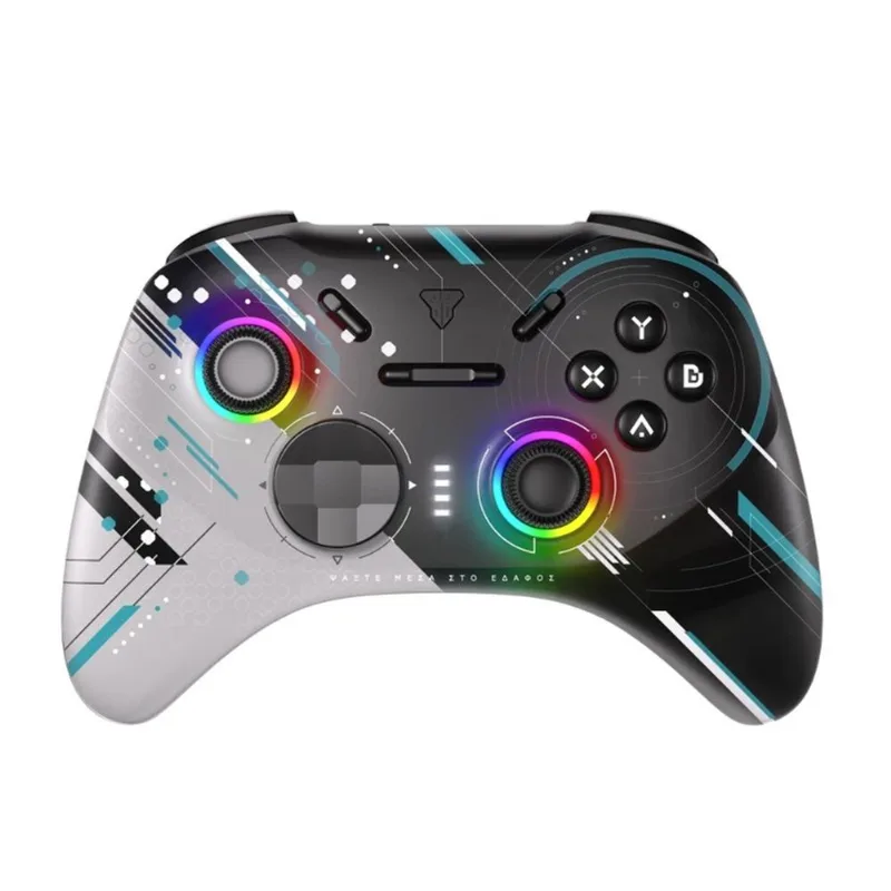 Controle sem Fio Fantech para PC/NS/Android/BT EOS Pro II Geminus RGB WGP15V2S Preto