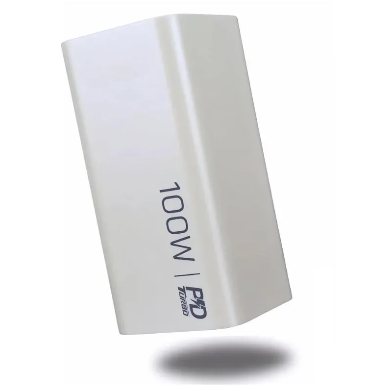 Carregador Portatil Super Rapido 20000mha Pd 100w Compativel Com Macbook, Ultrabook, Notebook Branco