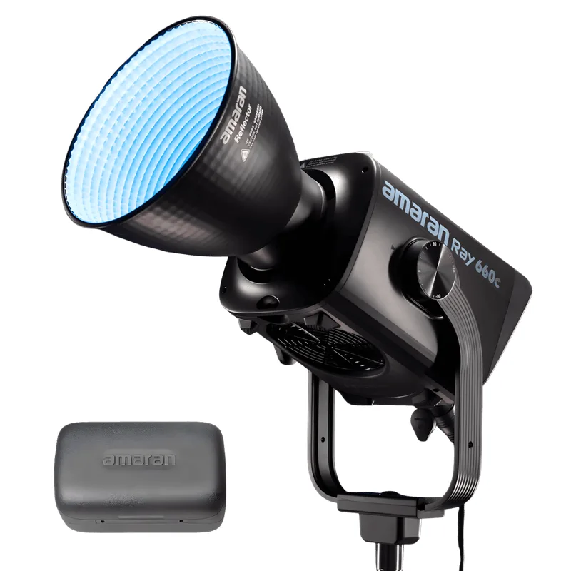 Iluminador LED Amaran Ray 660c RGB Full-Color COB 660W IP54 Bowens (Bivolt)