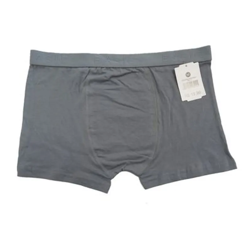 Cueca Boxer Masculina Basic+ Algodão Cinza