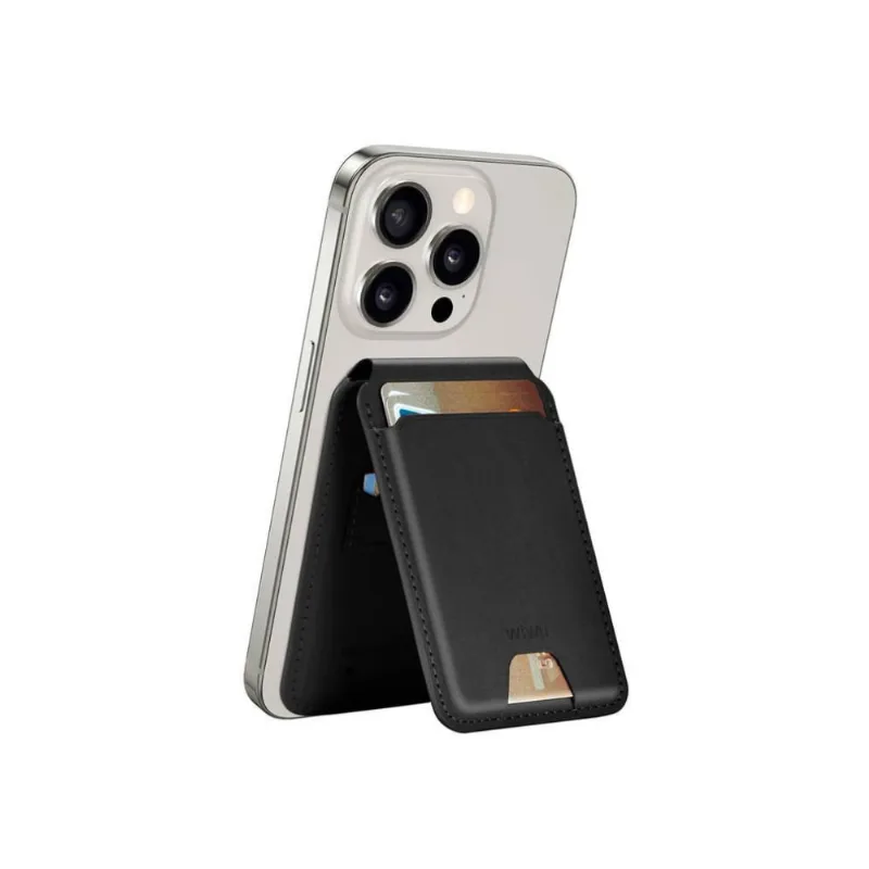 Carteira Magnética WIWU Mag Wallet Preta