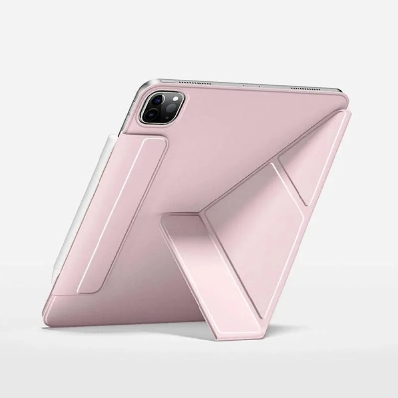 Capa Smart Folio WIWU Para iPad Pro 11 2024 Rosa