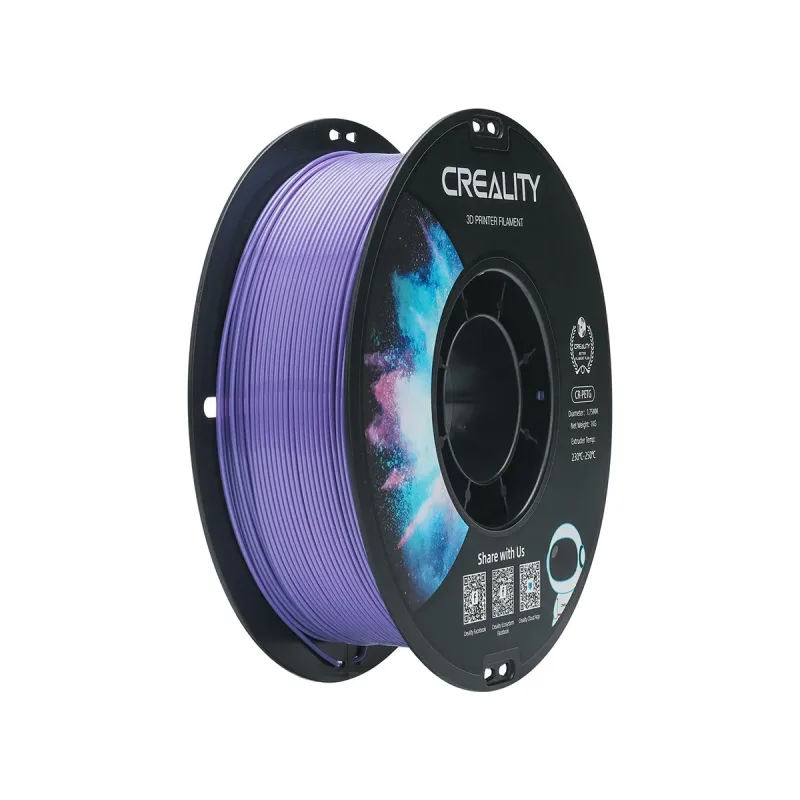 Filamento Creality Cr-Petg 1.75Mm 1Kg Purple Roxo Importado