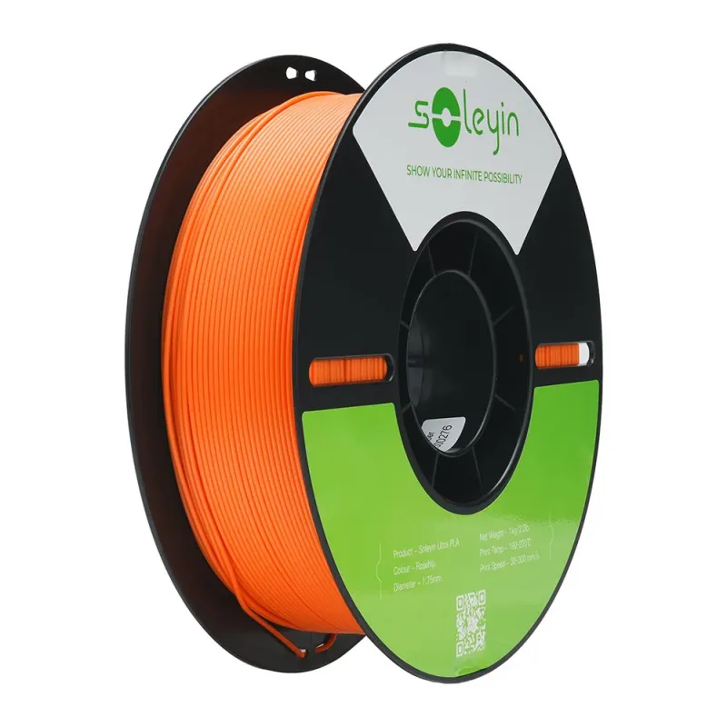 Filamento Soleyin Ultra Pla 1.75Mm 1Kg Roserip Rosa Mosqueta