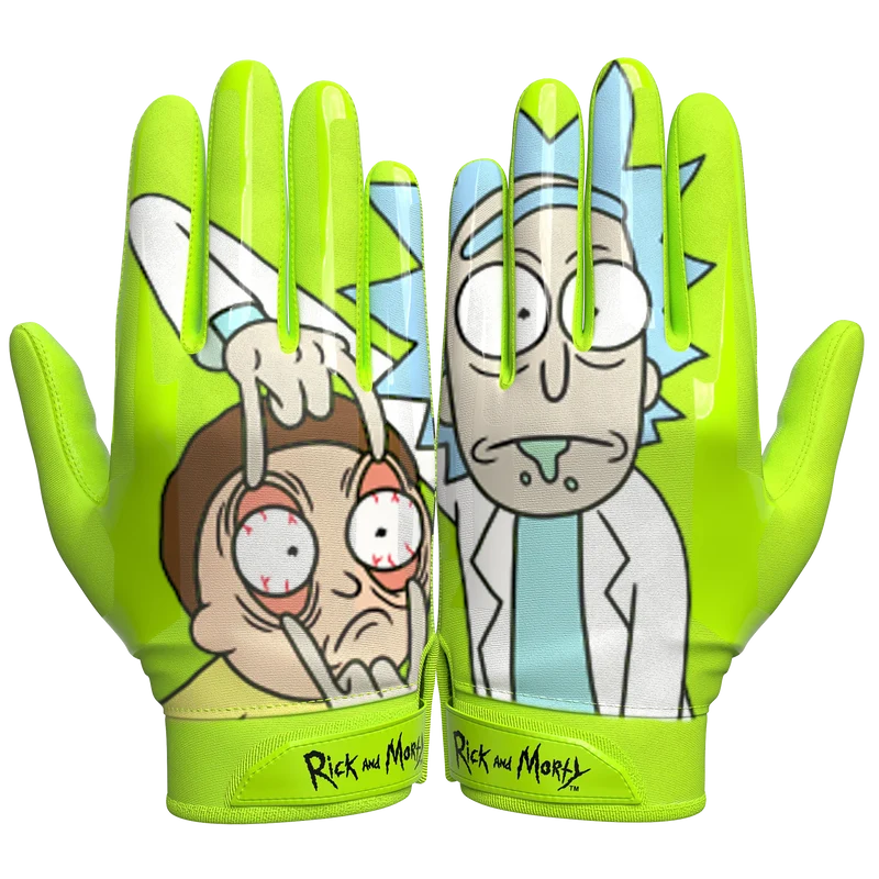 Phenom Elite Adult VPS1 Football Gloves Rick & Morty / XL