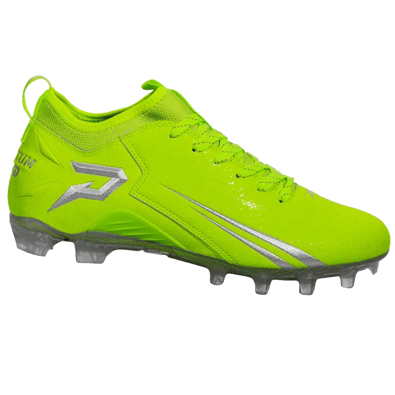 Phenom Elite Adult Quantum Speed Football Cleats Slime / 7