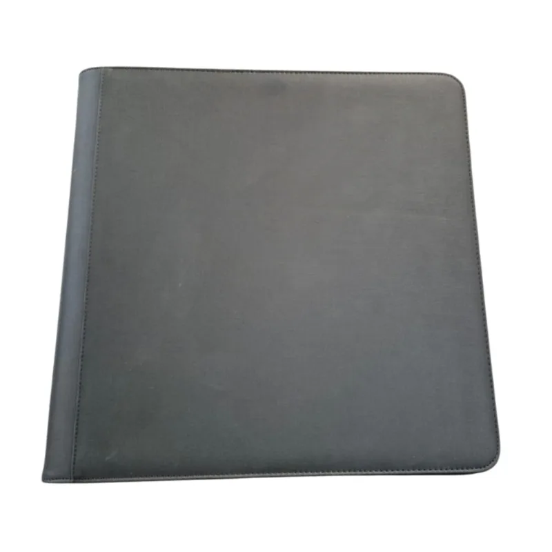 TOPLOAD BINDER PREMIUM ZIP BLACK 12 POCKET 384 CARD SLOTS