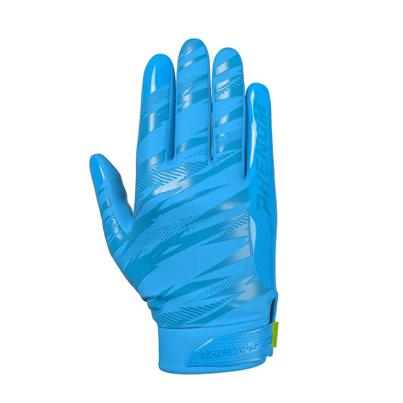 Phenom Elite Adult VPS4 Football Gloves Columbia Blue / S
