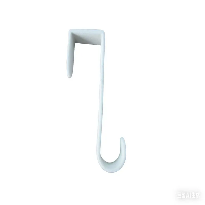 Kit Com 6 Ganchos Para Porta Branco Coisas Coisinhas