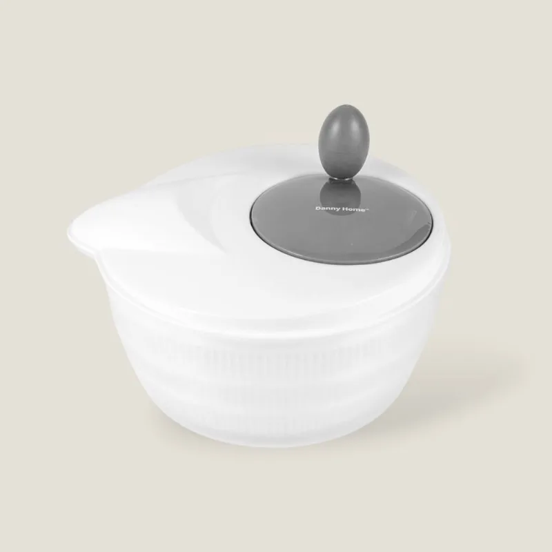 Centrifugador Escurridor de verduras de plástico Blanco