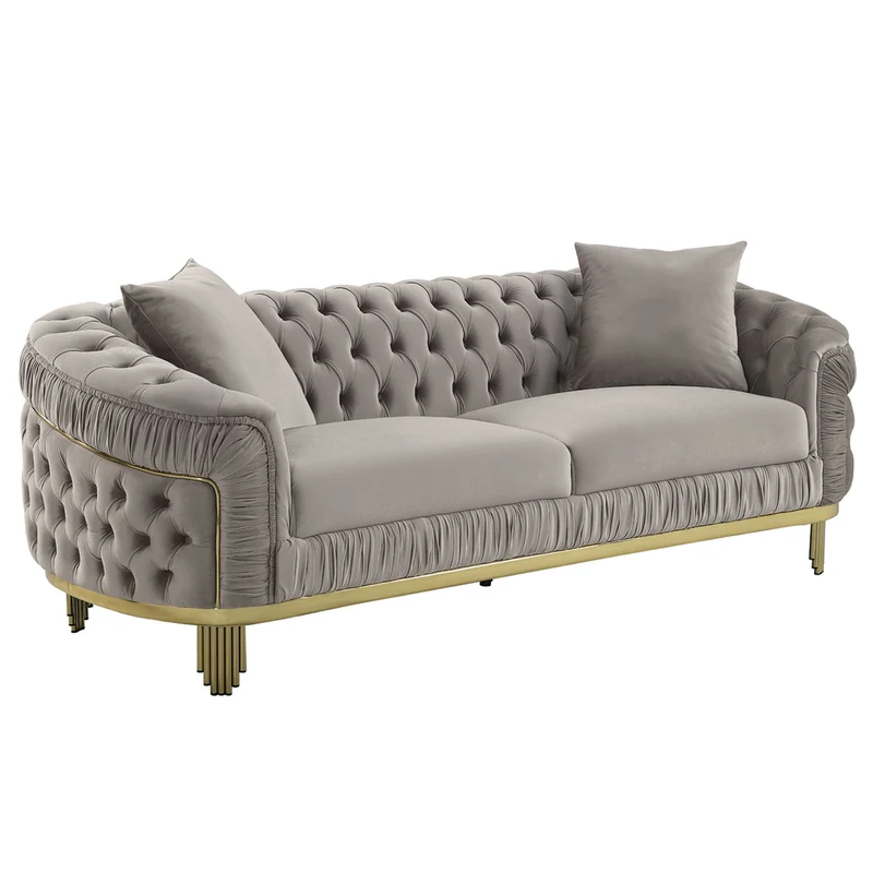 Vanessa - Sofa Light Brown