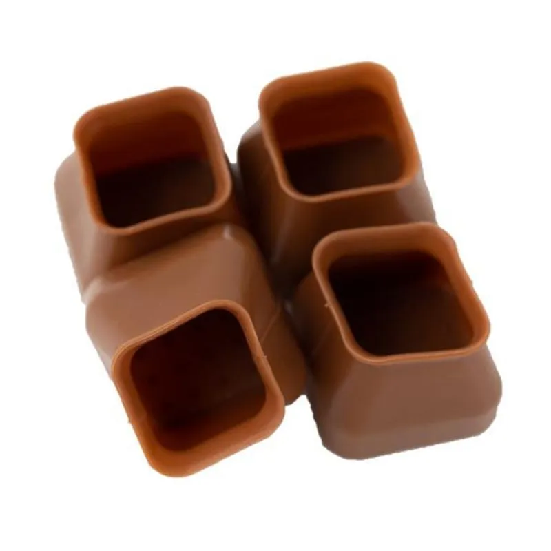 8 Pçs Para Pé Quadrado Proteção De Silicone 20mm A 28mm