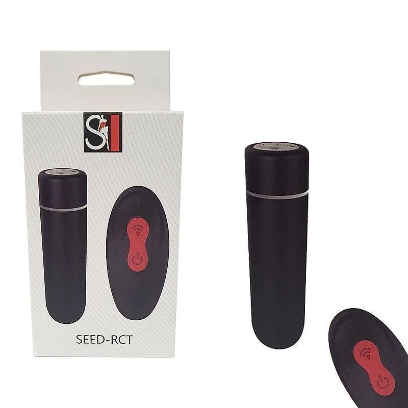 Vibrador Estimulador Bullet Capsula Controle Remoto - Seed