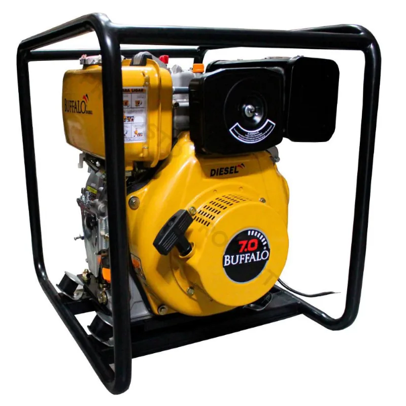 Motobomba Autoescorvante Diesel 7 cv 3 Part. Elétrica Plus Buffalo