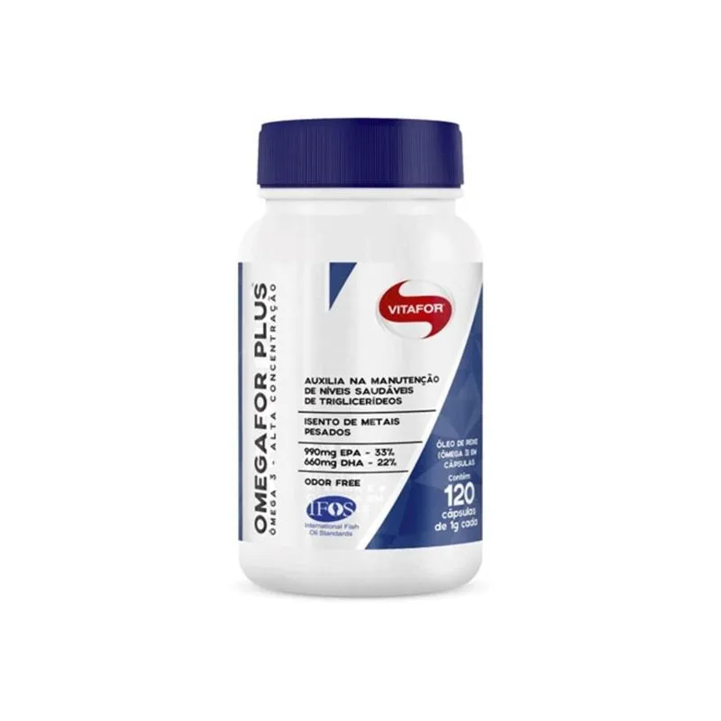 ÔMEGAFOR PLUS 1000 mg - 120 CÁPSULAS