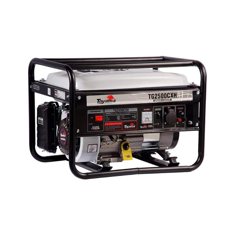 Gerador de Energia a Gasolina TG2500CxH 2,2 kva 127 V Toyama
