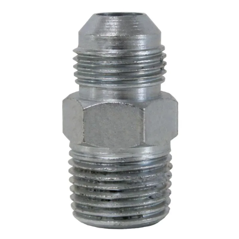 Adaptador Macho Fixo npt 1/2 x 3/4 unf jic 37º