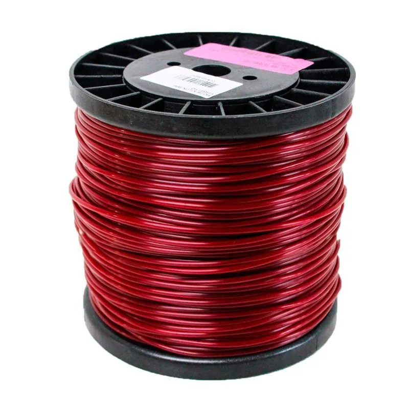 Kit 30M Fio de Nylon 3mm Solto Vermelho