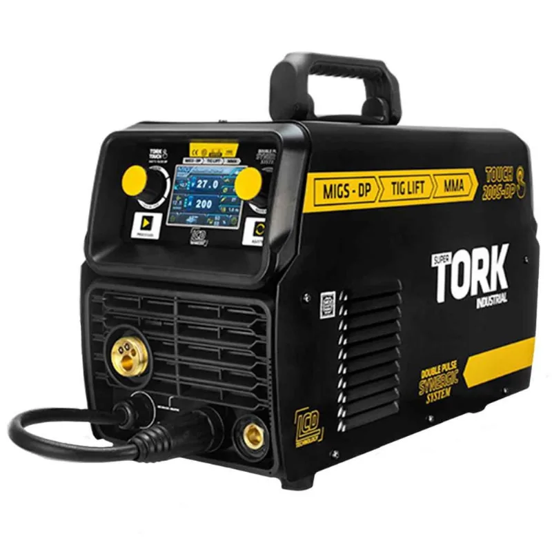 Máquina de Solda Inversora 200 Amperes 3 em 1 Super Tork