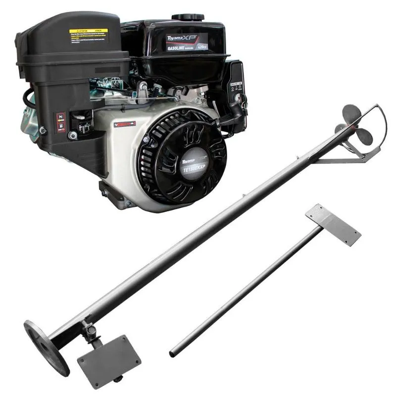 Rabeta para Barco 2,2 m com Motor Toyama Gasolina TE150EK-XP 15 cv Part Manual