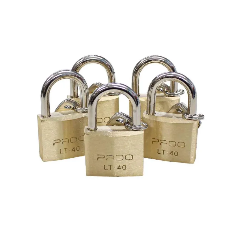 Cadeado 40 mm Segredos Iguais S1 5 Unidades Pado