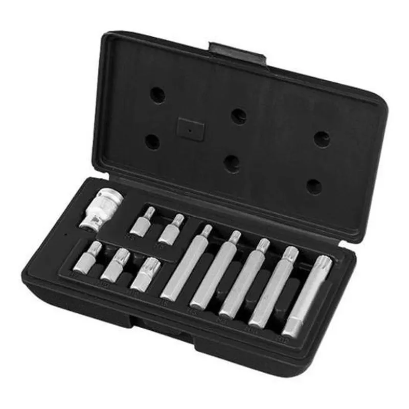 Jogo De Bits Multidentada Haste Sextavada 1/2 Stels 1131256
