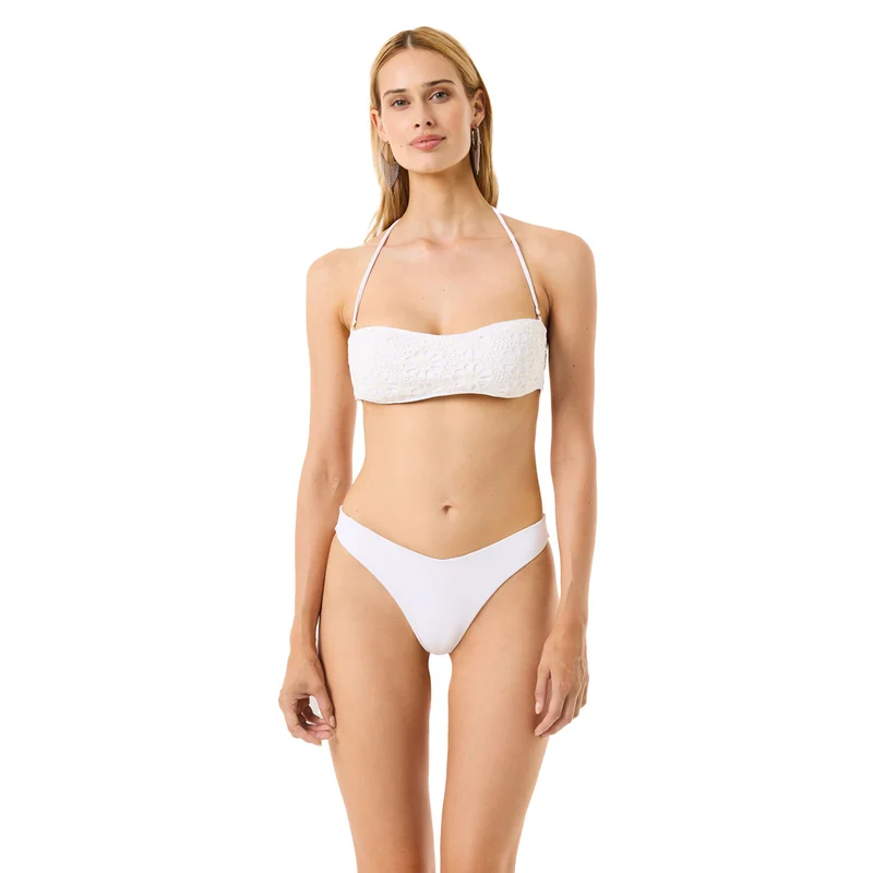 Costume Bikini Donna 4Giveness Macramè Bianco S