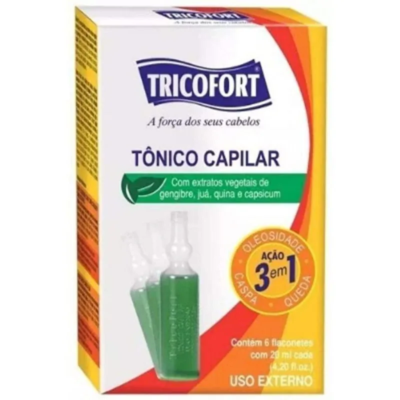 Tricofort Promoção 5 Caixa Com 6 Ampolas Cada