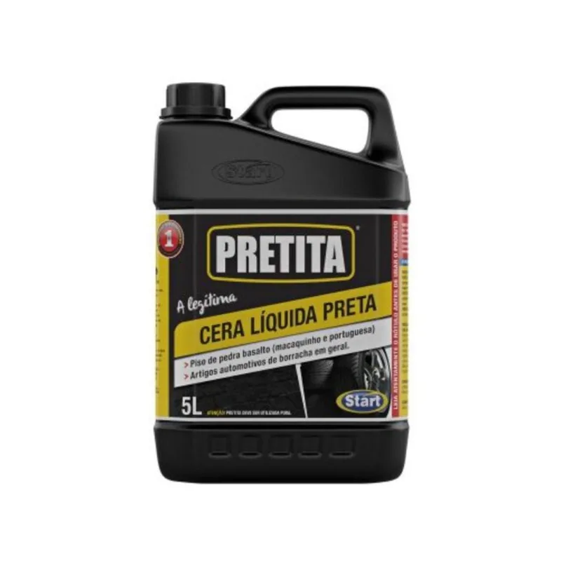 Cera Preta Liquida Start Pretita 5l