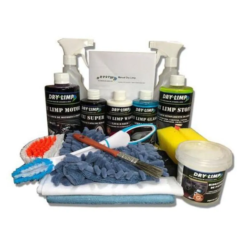 Mini Kit Completo Lavagem A Seco Dry Limp- 20 Lavagens