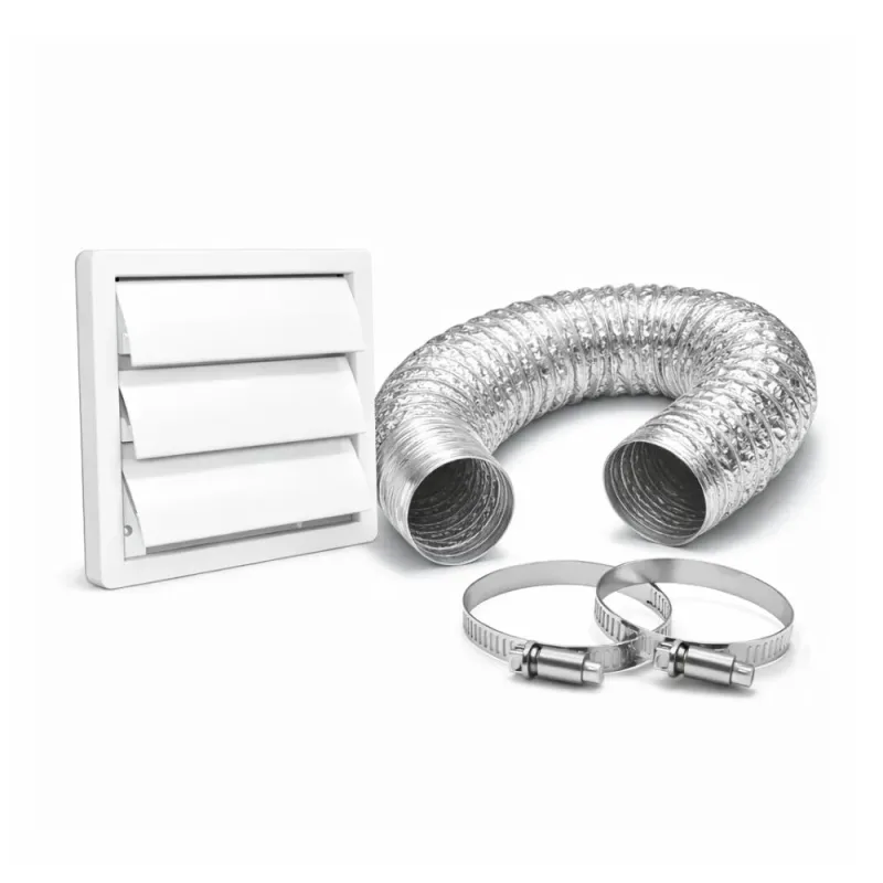 Kit para Instala��o Coifa Auto-Fechante 150mm + Duto Flexivel 5m