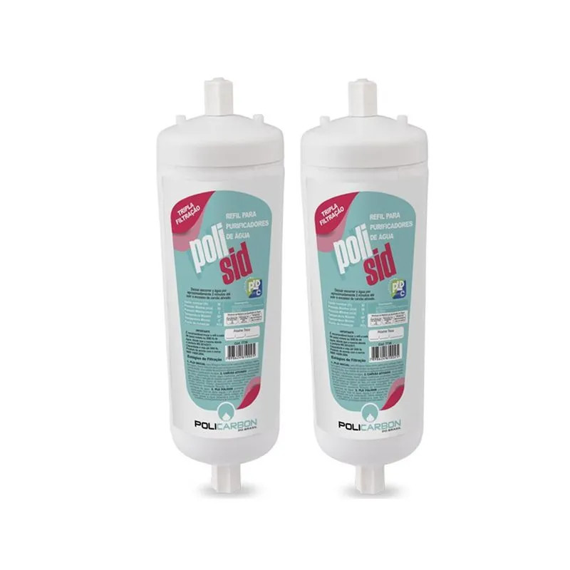 2 Filtro Externo Geladeira Side Electrolux Brastemp Samsung