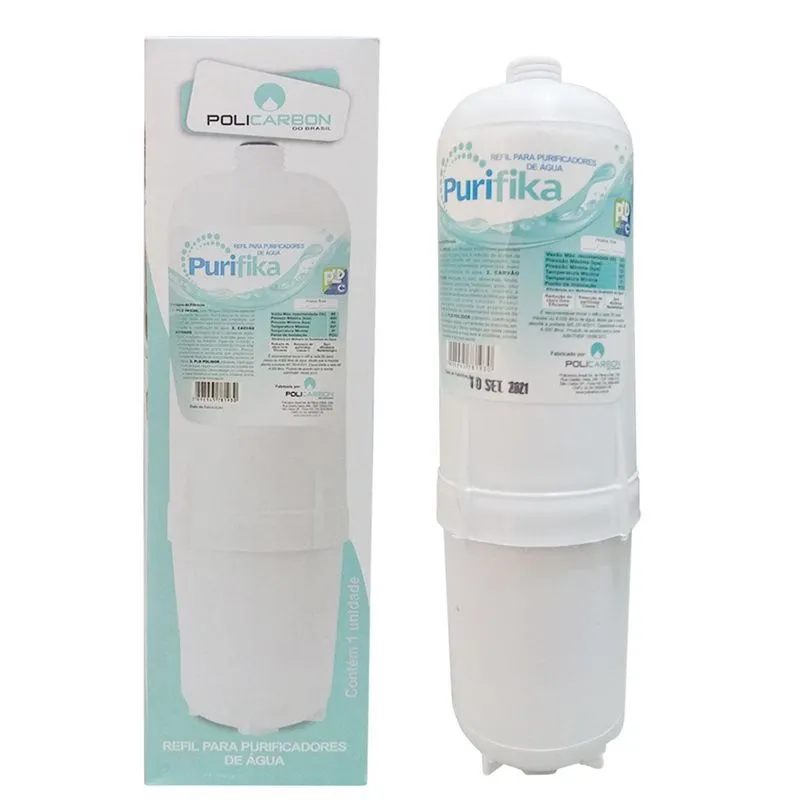 Refil Filtro Vela Para Purificador De Água Soft Everest