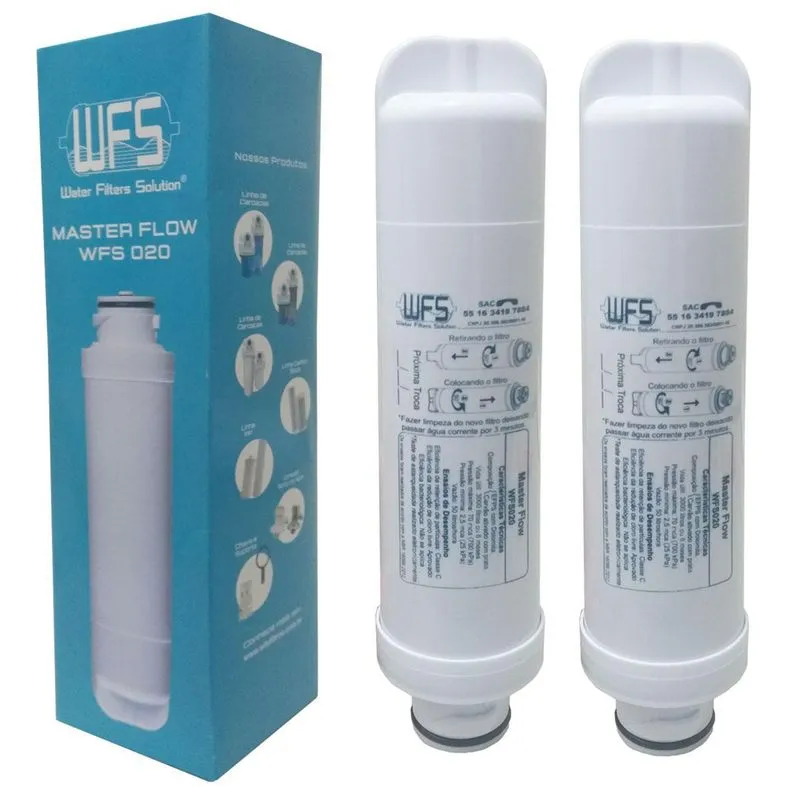 Kit 2 Refis Filtro Purificadores Electrolux Pappca20