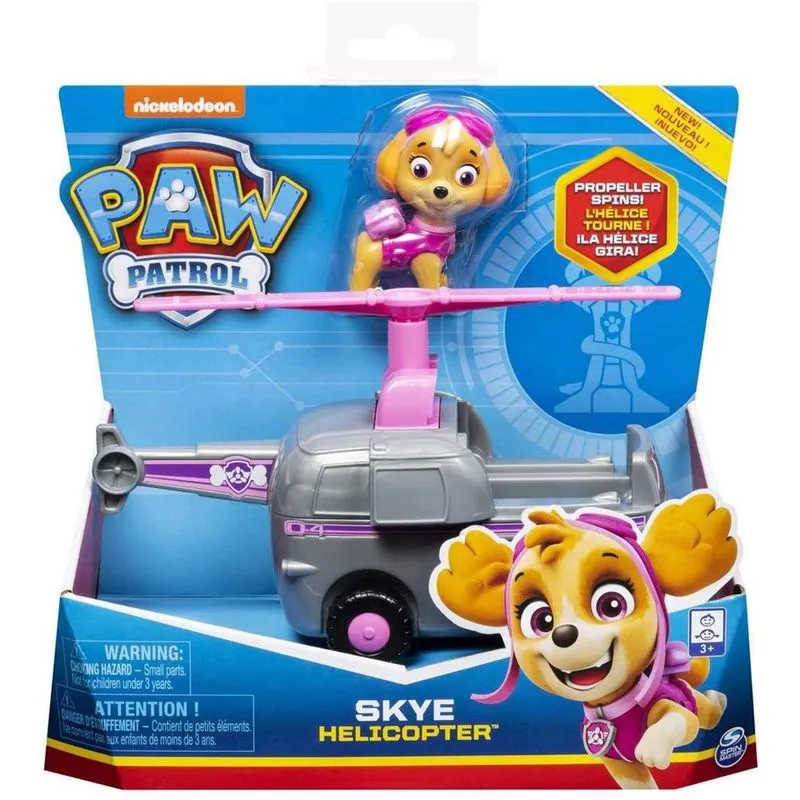 Skye Helicopter Patrulha Canina Veiculos Básicos- Sunny 1389
